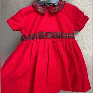 Classic Baby Christmas dress- Edgehill Collection, 9 mo